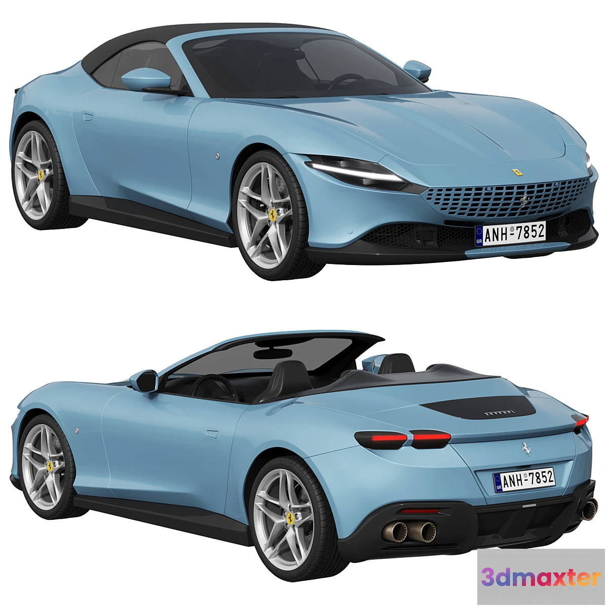 1401356 - Ferrari Roma Spider 3D Max