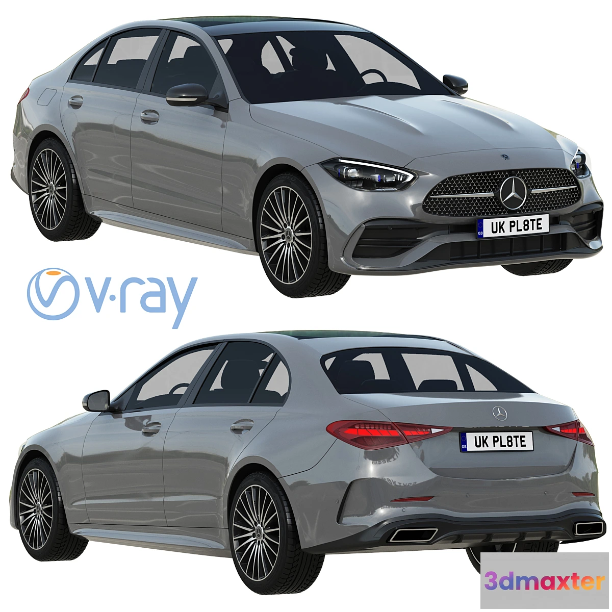 1402692 - Mercedes-Benz C-Class 2022 3D Max