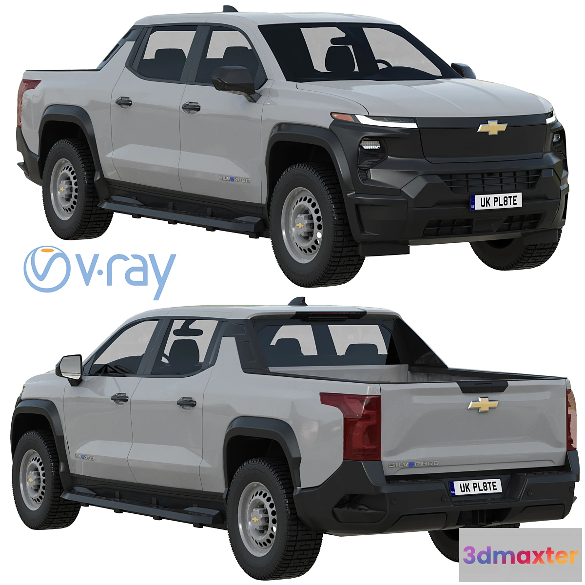 1403014 - Chevrolet Silverado EV WT 3D Max