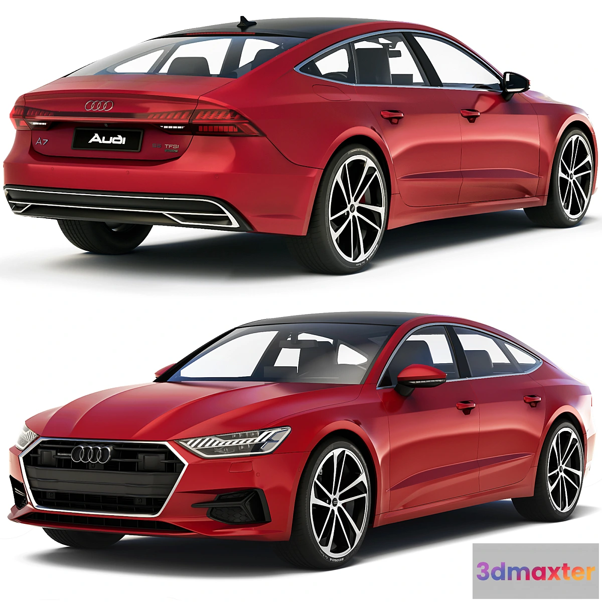1403484 - Audi A7 Sportback 2018 3D Max