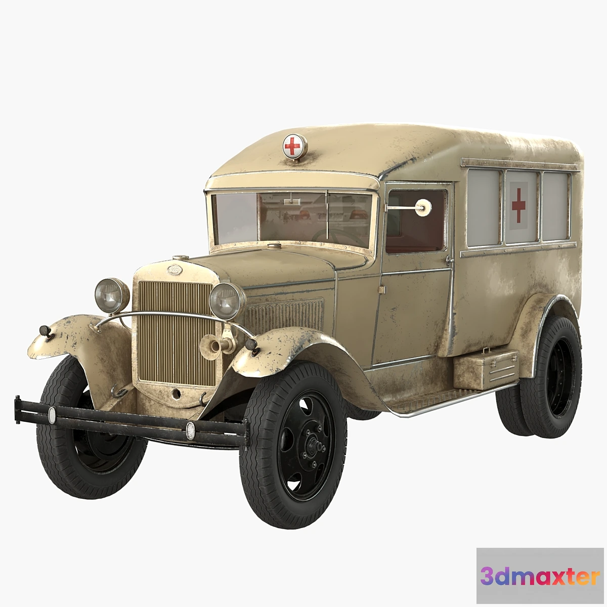 1404492 - Gas AA “Ambulance” 3D Max