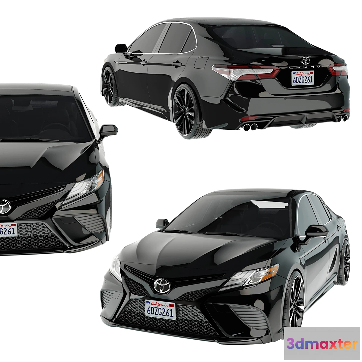 1405518 - Toyota camry 3D Max