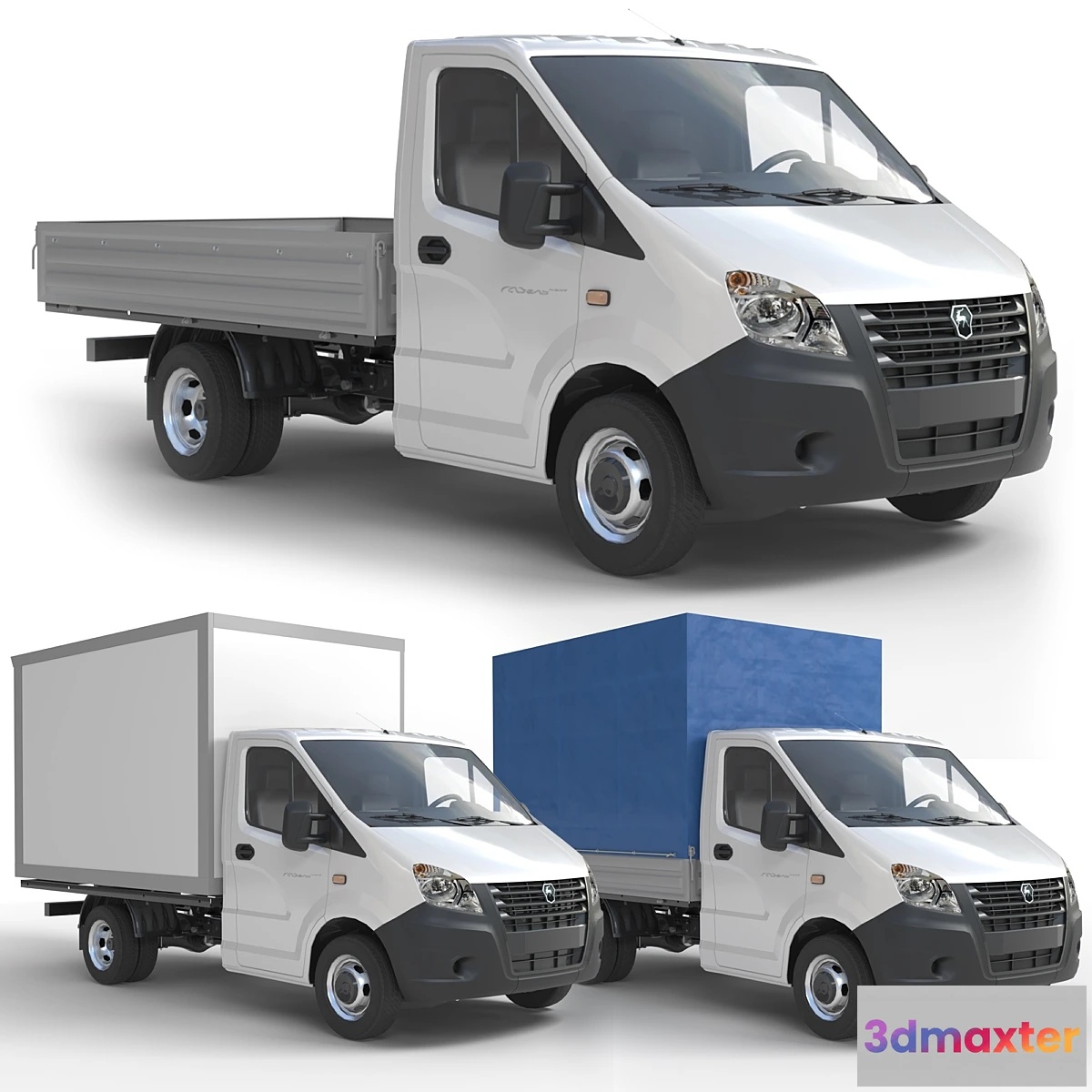 1407432 - Gazelle Next set onboard 3D Max