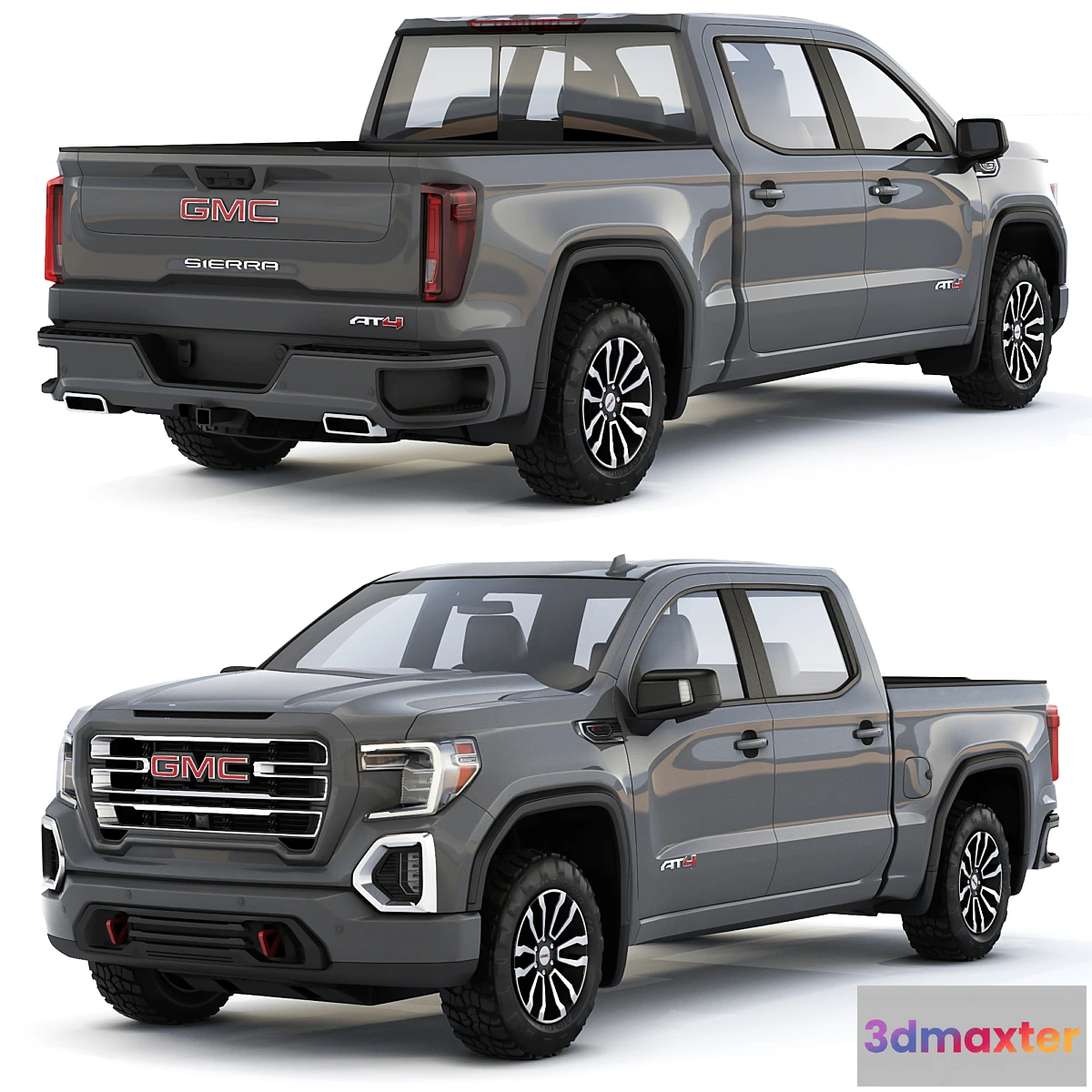 1410910 - GMC Sierra AT4 2019 3D Max