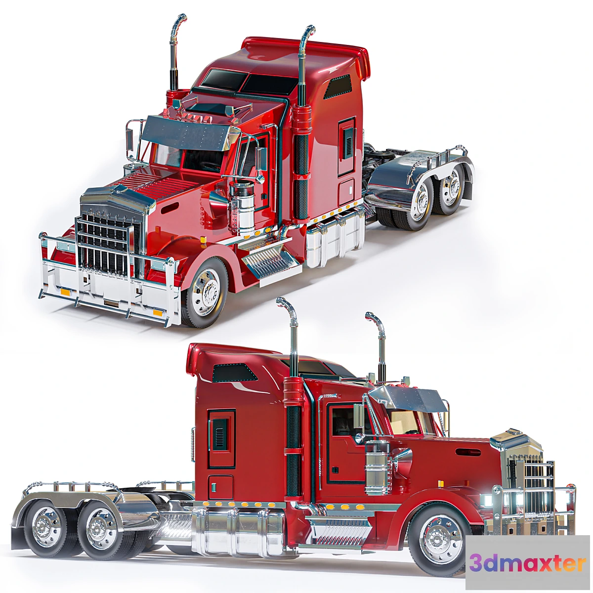 1412126 - kenworth w900 3D Max