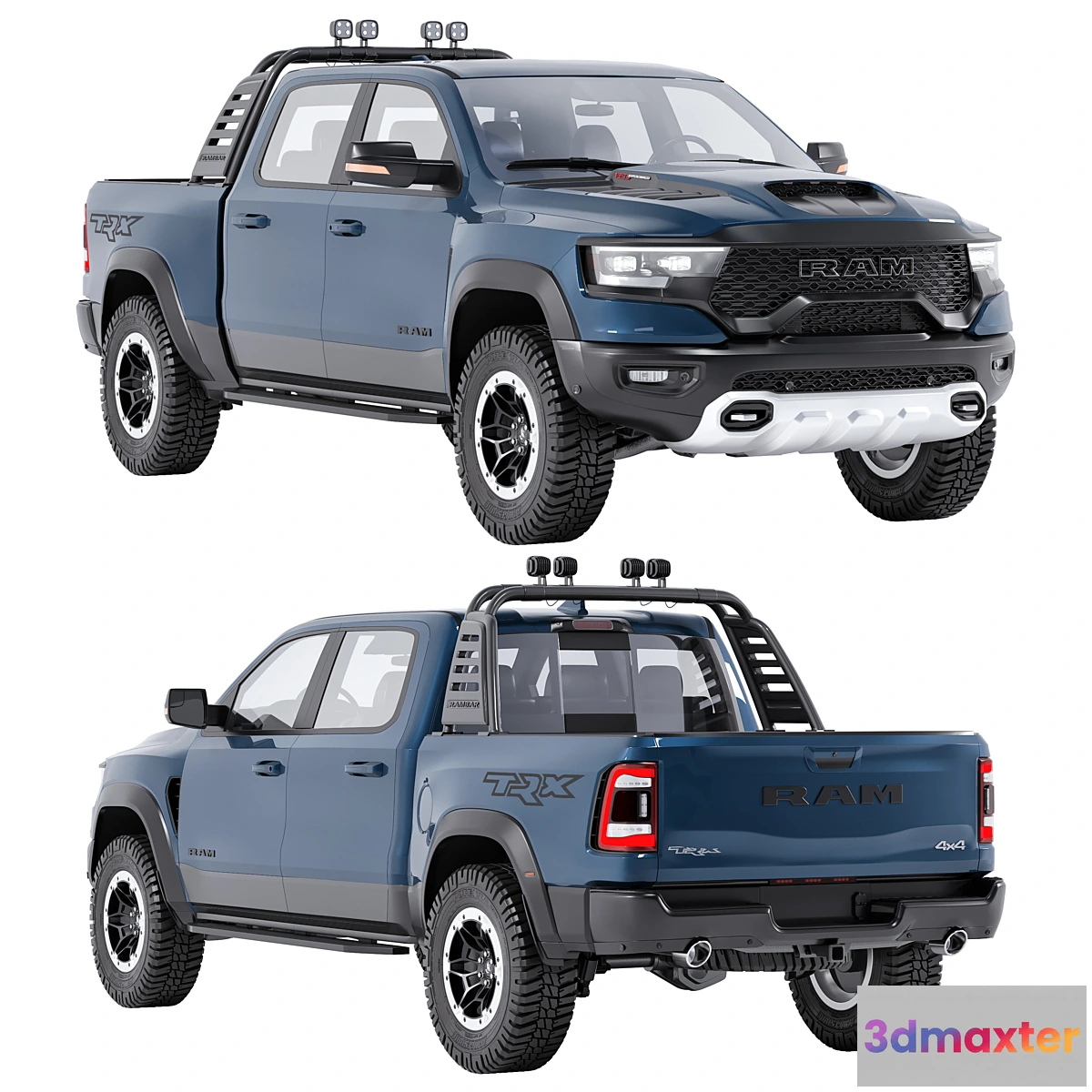 1412128 - Dodge Ram 1500 TRX 3D Max