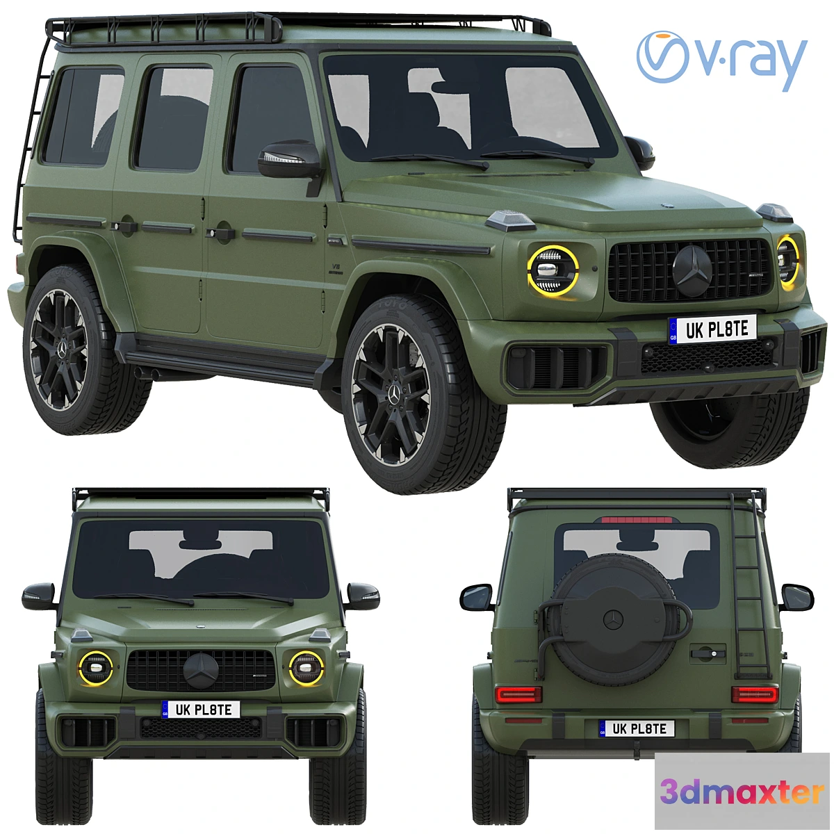 1412756 - Mercedes-Benz G63 AMG 2025 Offroad Package PRO 3D Max