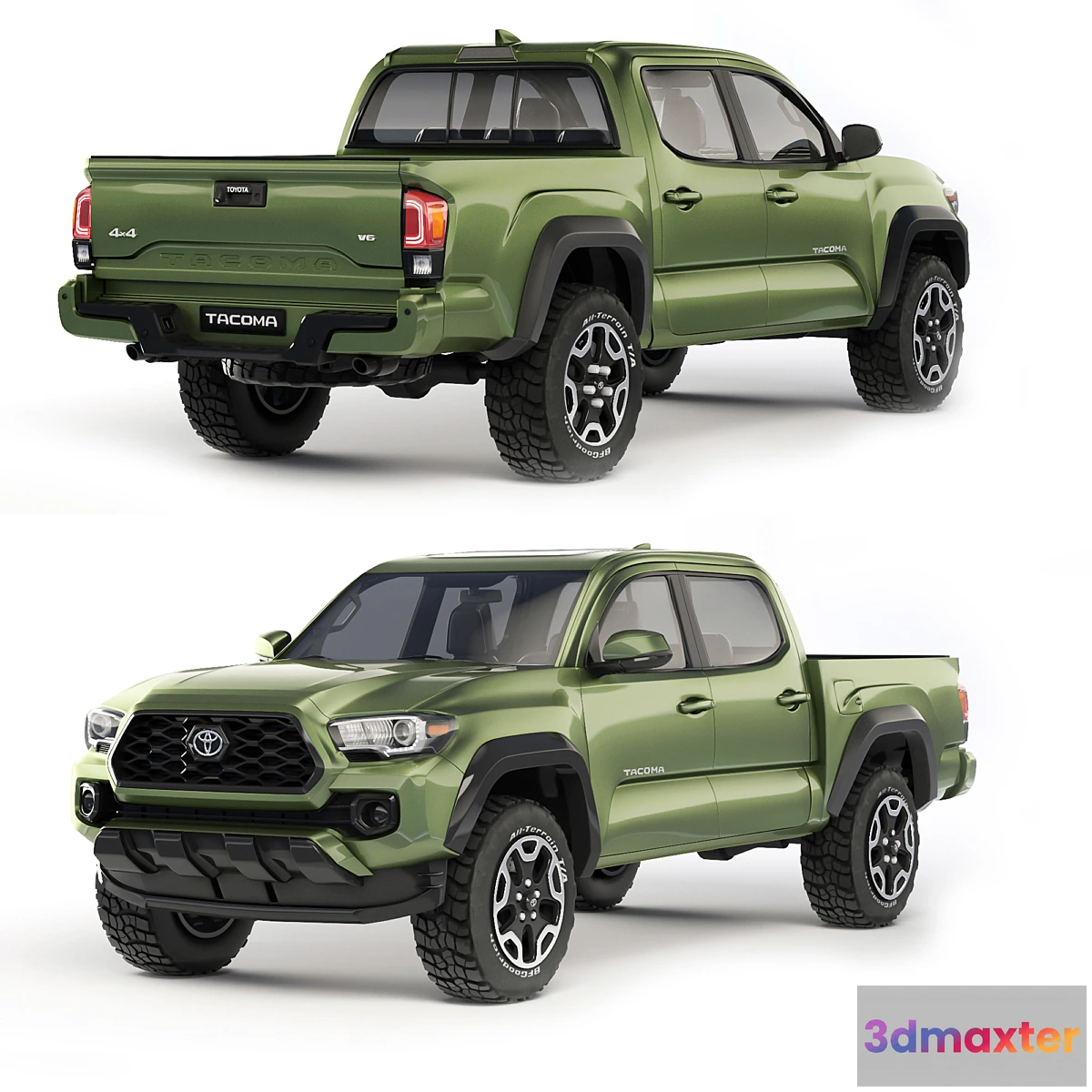 1414150 - Toyota Tacoma 2020 3D Max