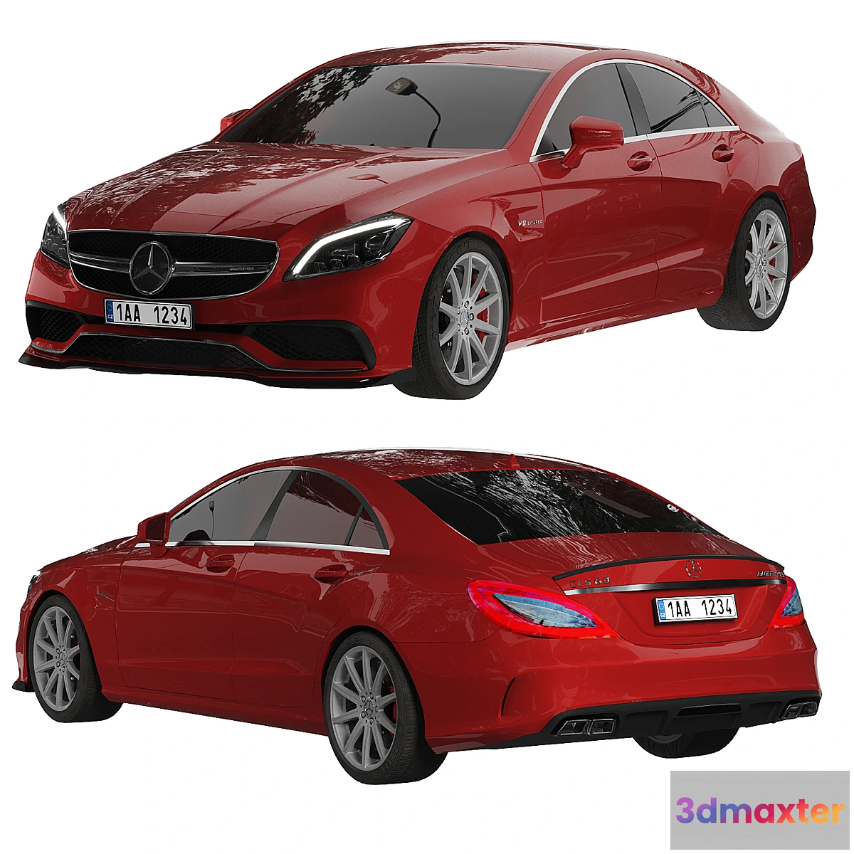 1414532 - Mercedes CLS63 3D Max