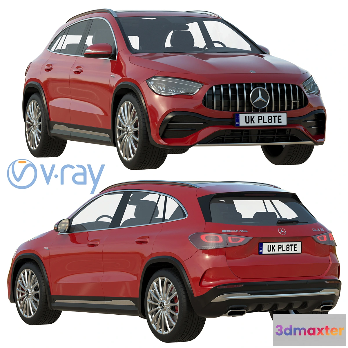 1416866 - Mercedes-AMG GLA 35 4MATIC 3D Max