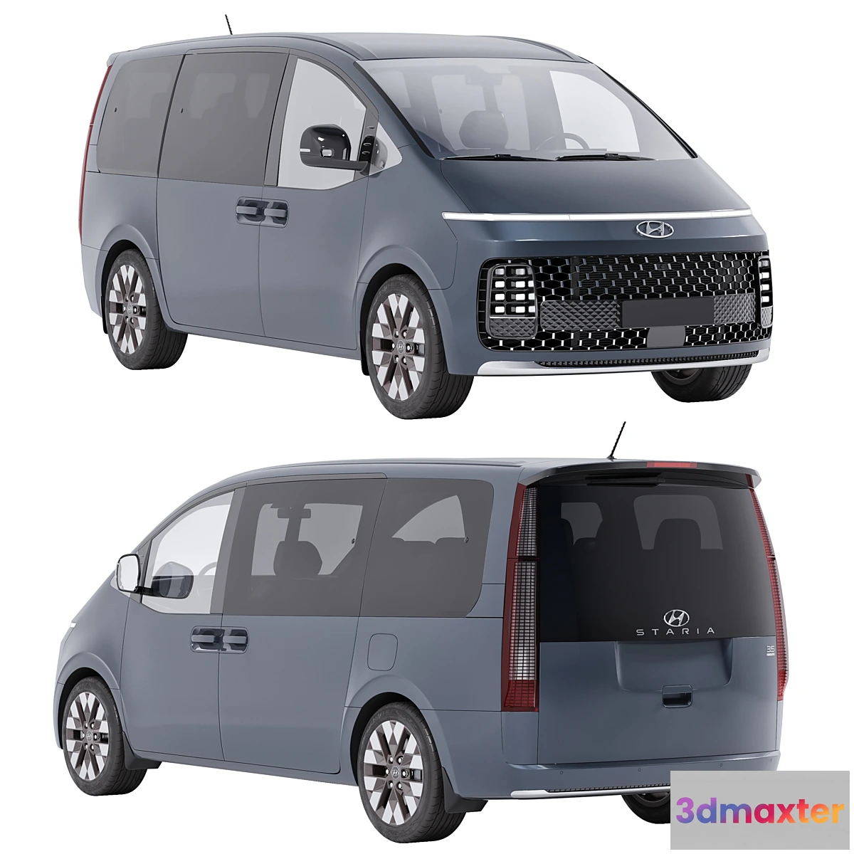 1417026 - Hyundai Staria 3D Max