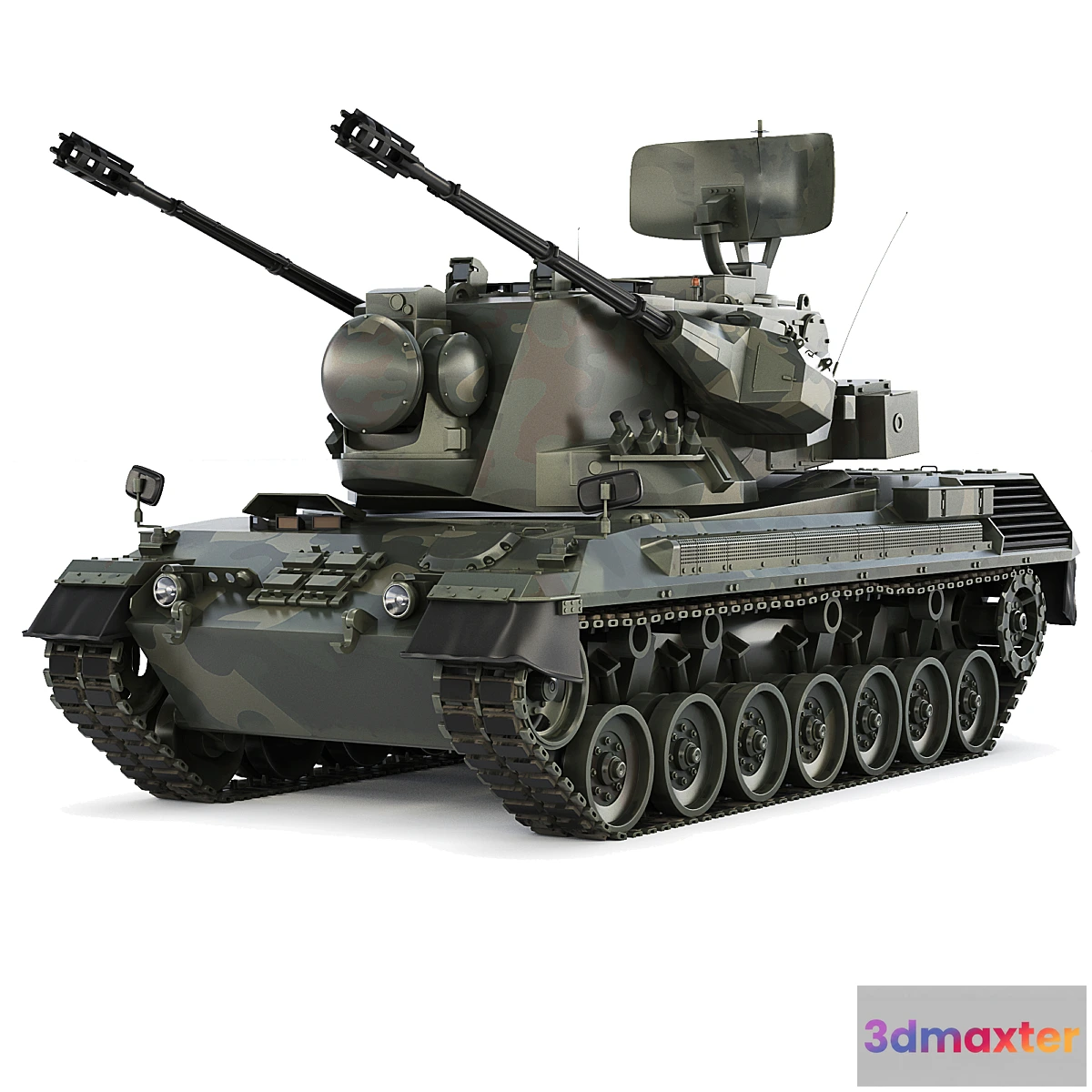 1417624 - FlakPz 2 Gepard 1A2 2006 3D Max