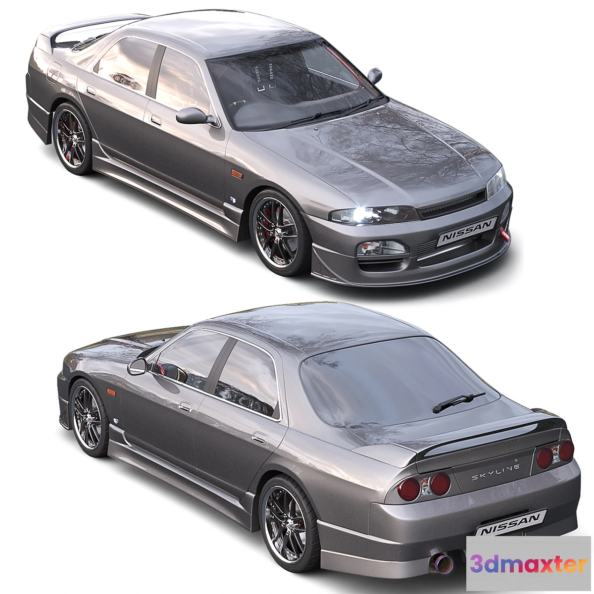 1417834 - Nissan Skyline Hr33 3D Max