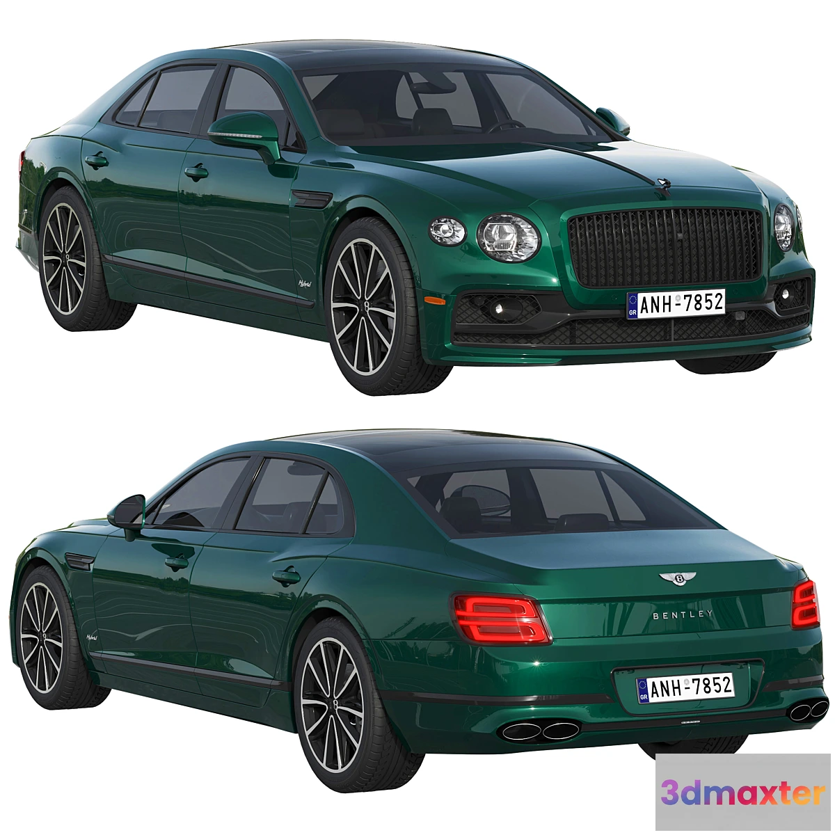 1419706 - Bentley Flying Spur Hybrid 2022 3D Max