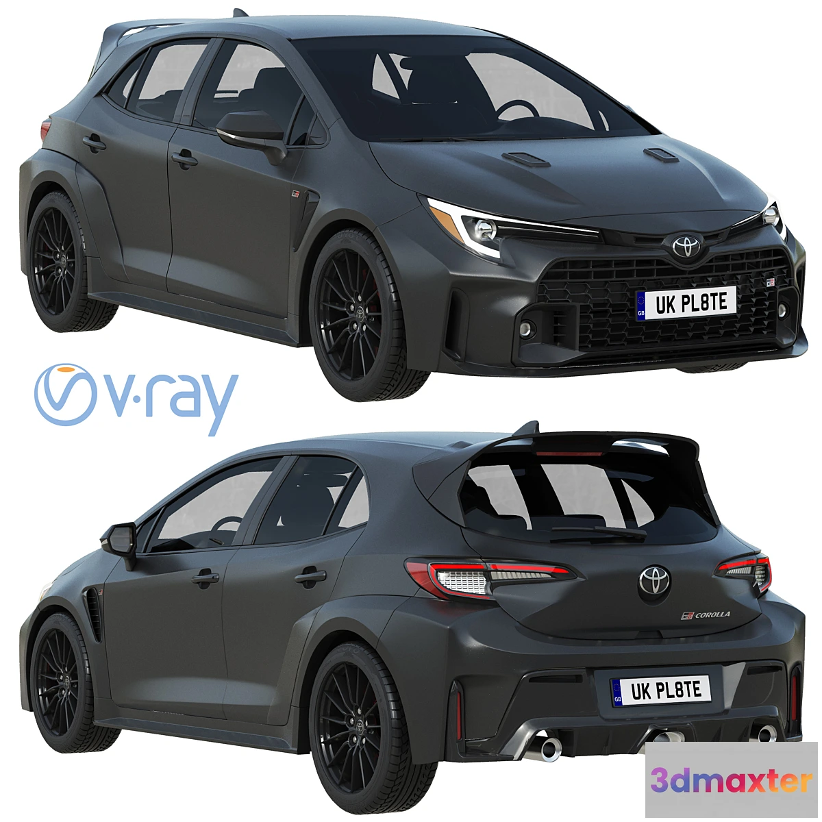 1421124 - Toyota GR Corolla 2023 3D Max