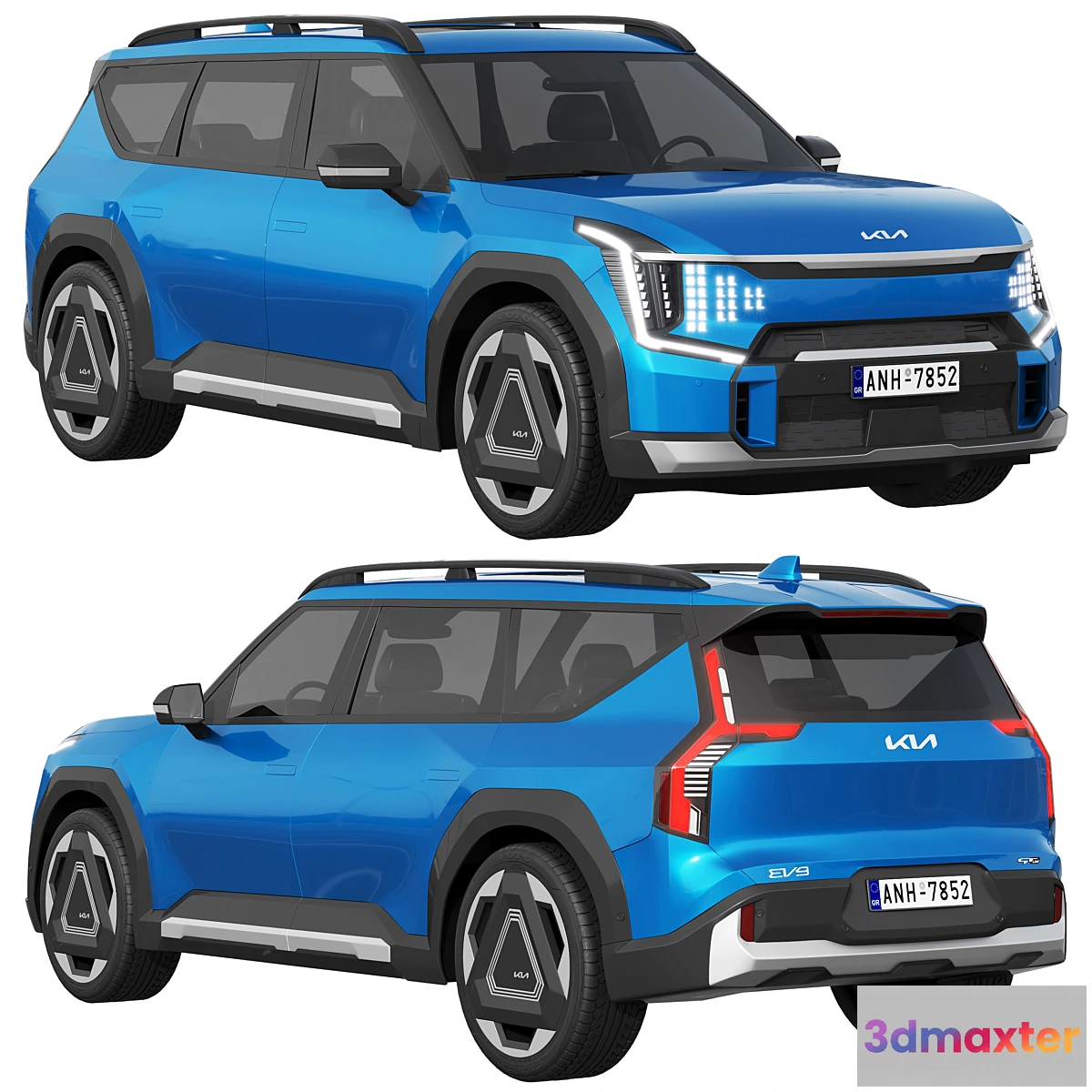 1423842 - Kia EV9 GT Line 3D Max