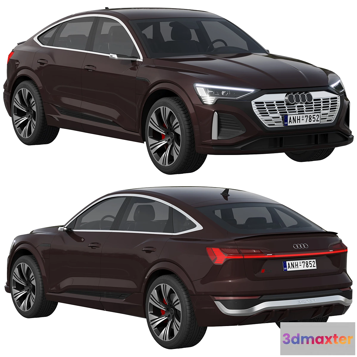 1424986 - Audi Q8 Sportback e-tron 3D Max