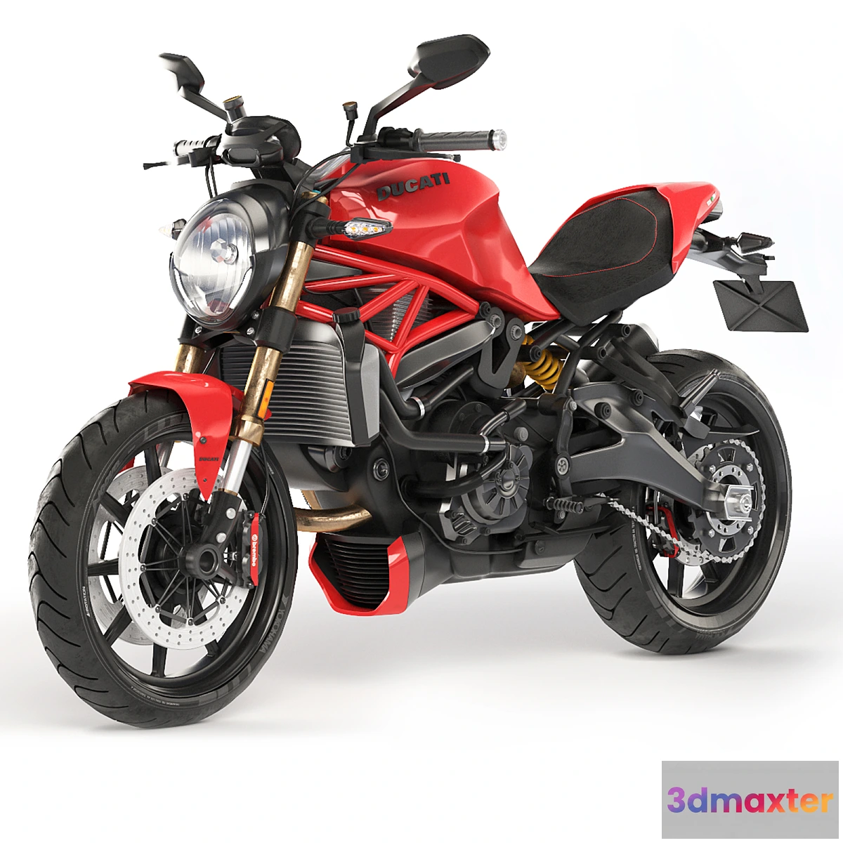 1427050 - Ducati Monster 1200 S 3D Max