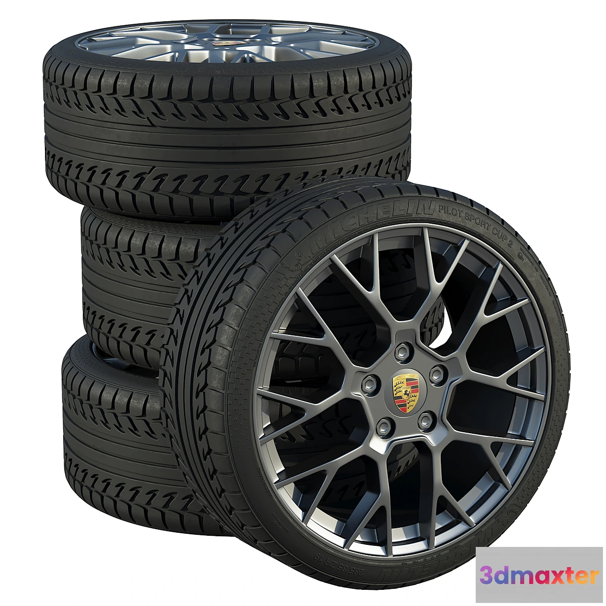 1428542 - PORSCHE Wheels 3D Max