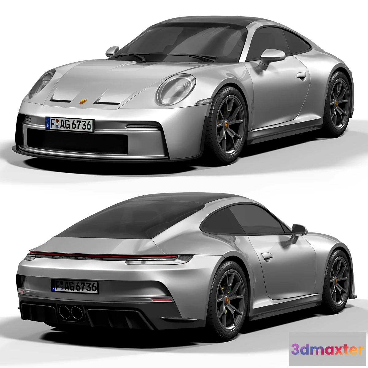 1428674 - Porsche 911 GT3 Touring 3D Max