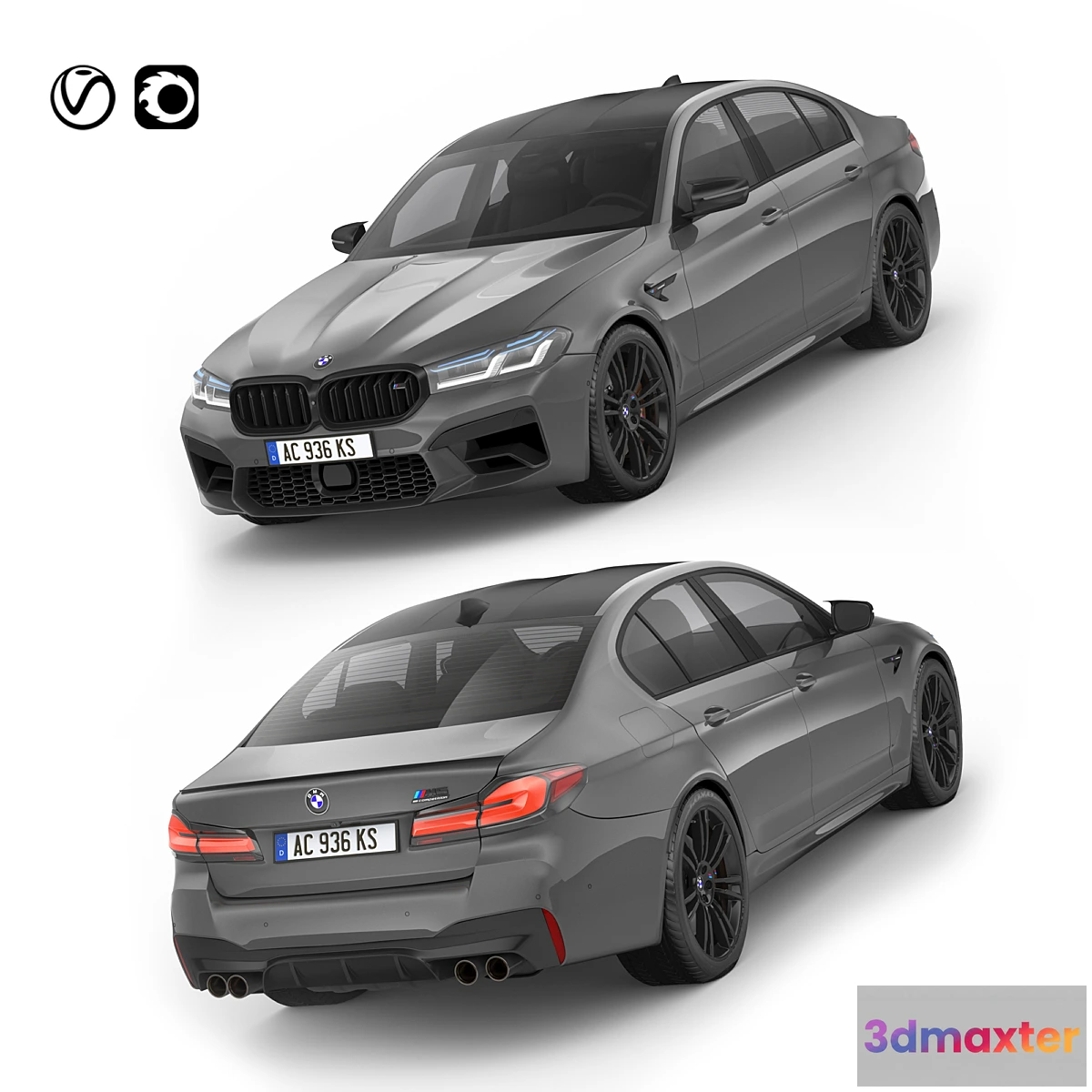 1429088 - Bmw M5 2021 3D Max