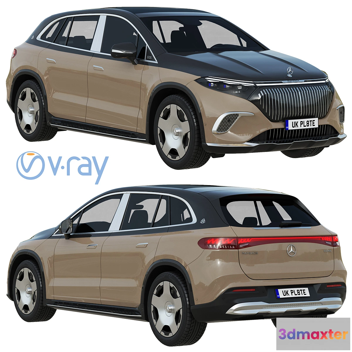 1429126 - Mercedes-Benz EQS SUV Maybach 3D Max