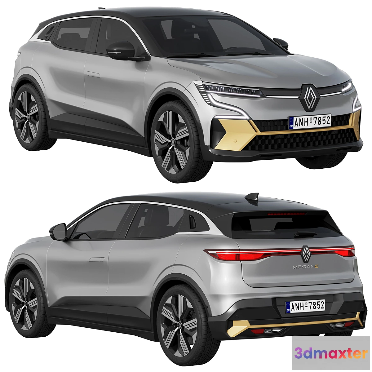 1429454 - Renault Megane E-Tech 3D Max