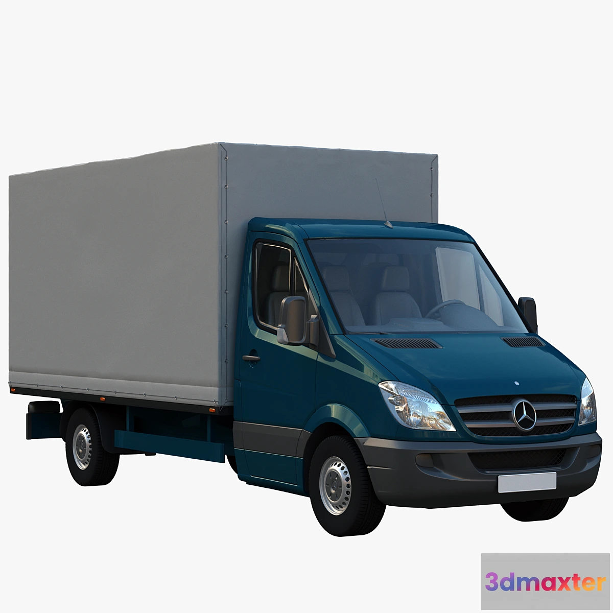 1429950 - Sprinter Curtainsider truck 3D Max