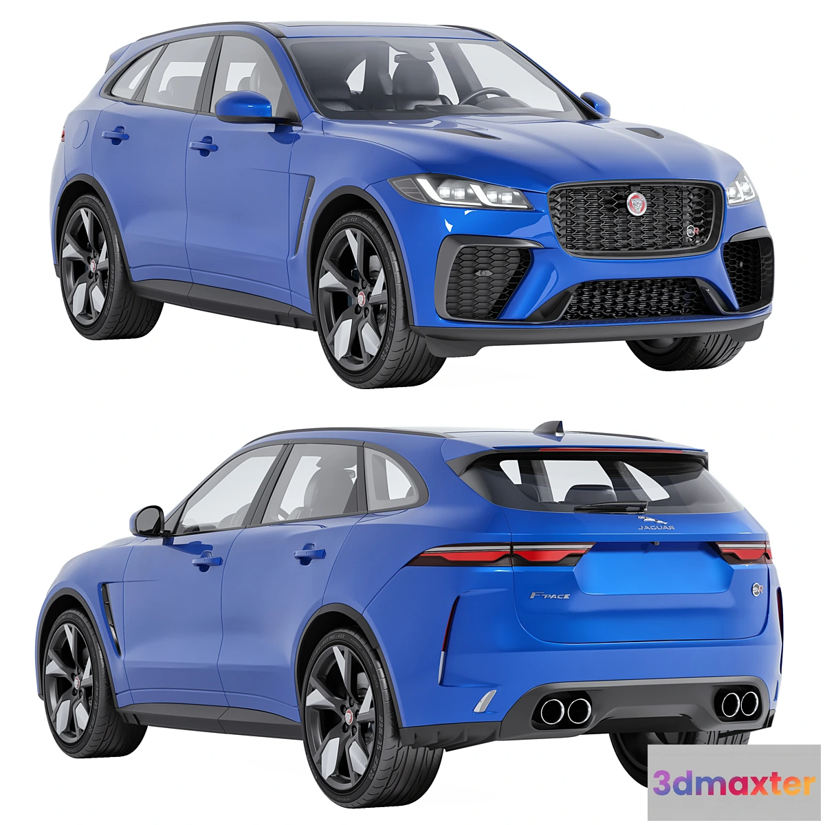 1430342 - Jaguar F-Pace SVR 2023 3D Max