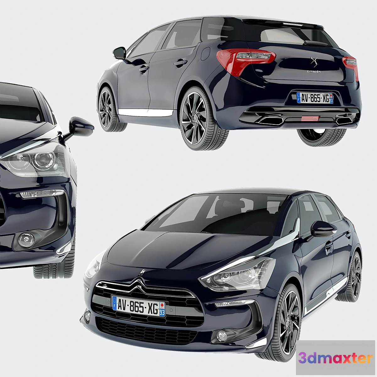 1430568 - Citroen DS5 3D Max