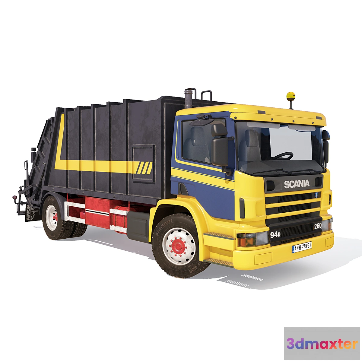 1432360 - SCANIA-P94-GARBAGE-TRUCK 3D Max