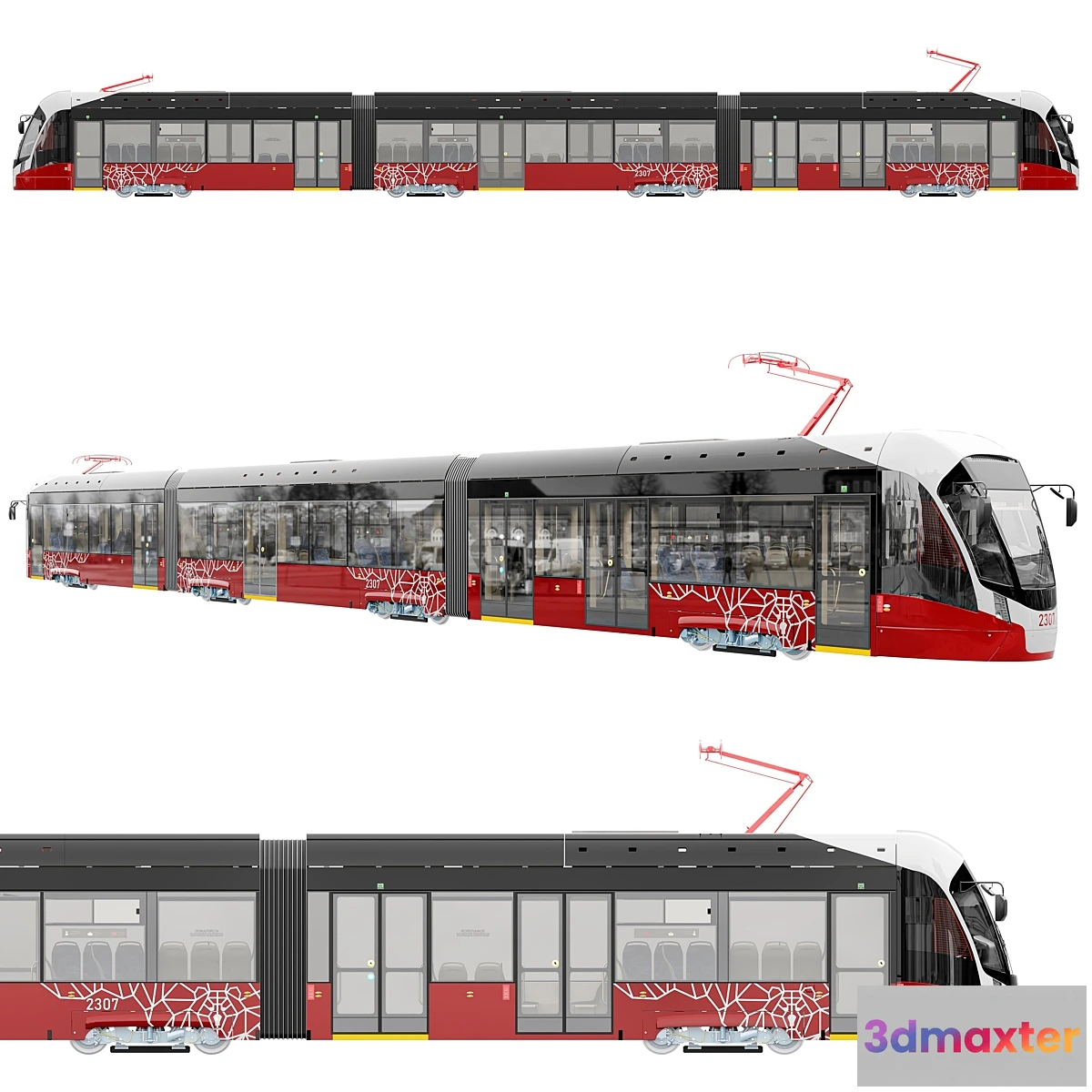 1437796 - Tram “Lev” 71-934 3D Max