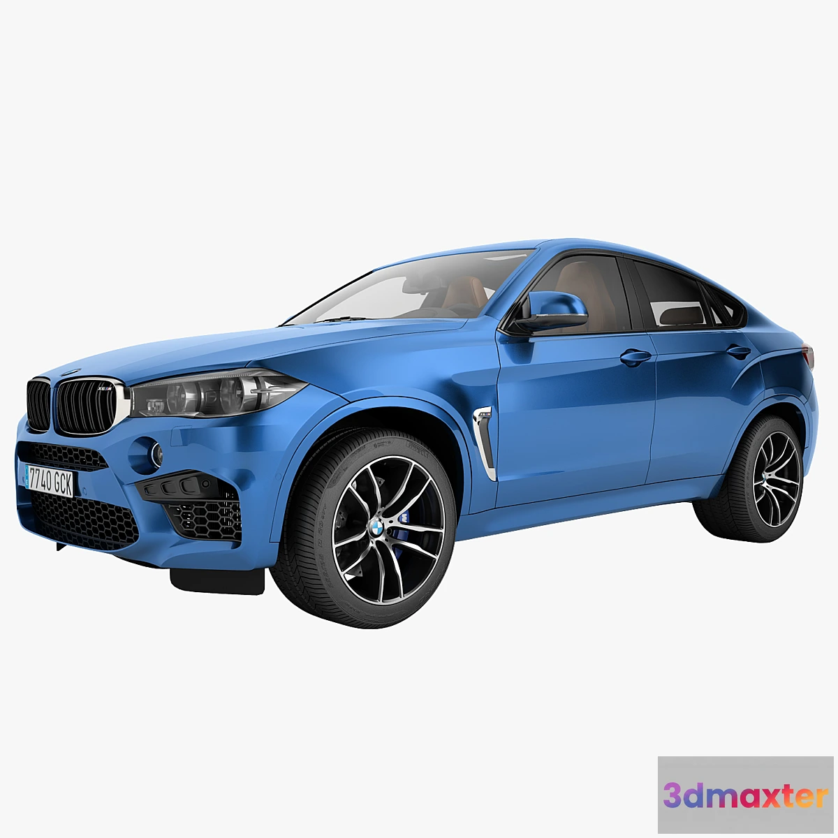 1439128 - BMW X6M 2015 3D Max