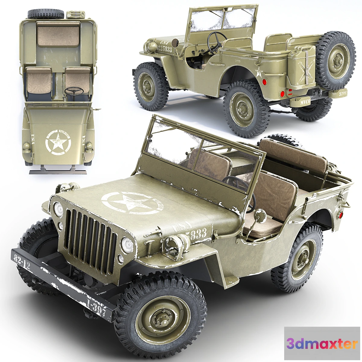 1442186 - Willys 3D Max