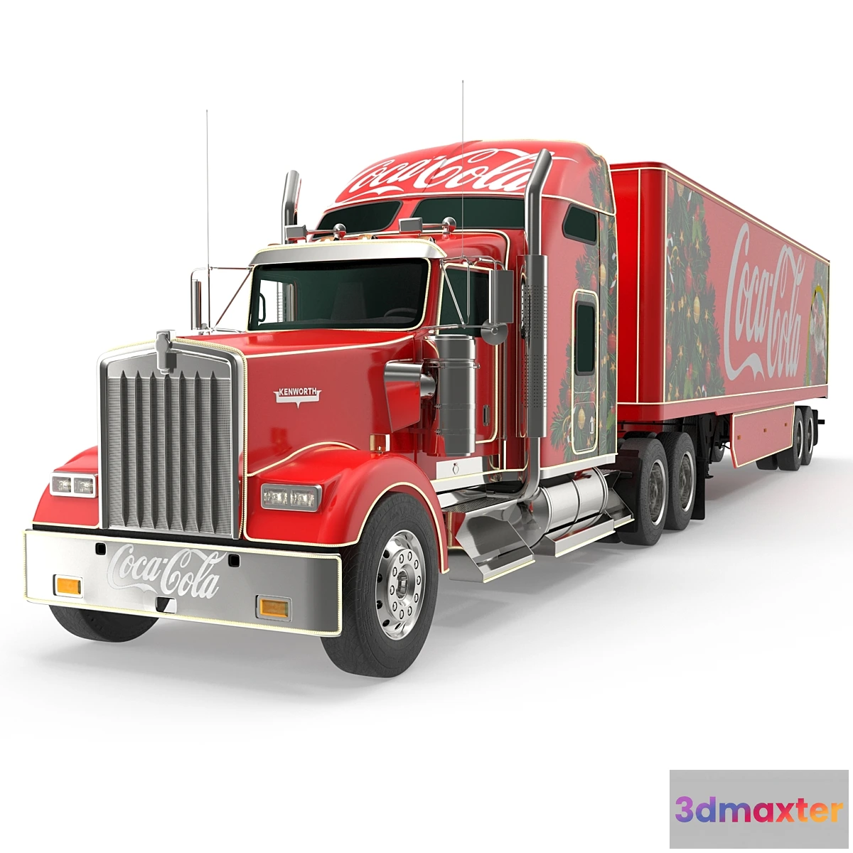 1451878 - Kenworth K900 New Year Variant 3D Max