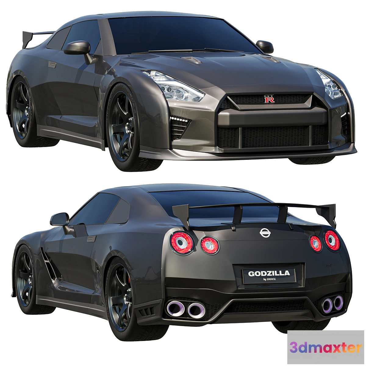 1454028 - Nissan GTR R35 Godzilla 3D Max