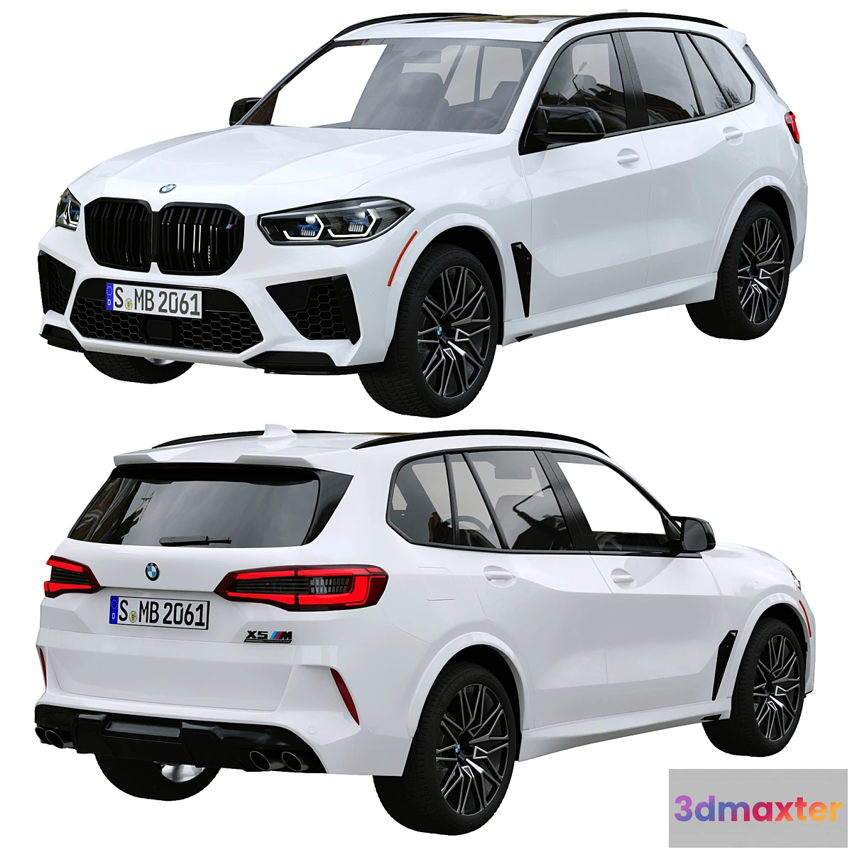 1463024 - BMW X5 M Competition (G05) 3D Max