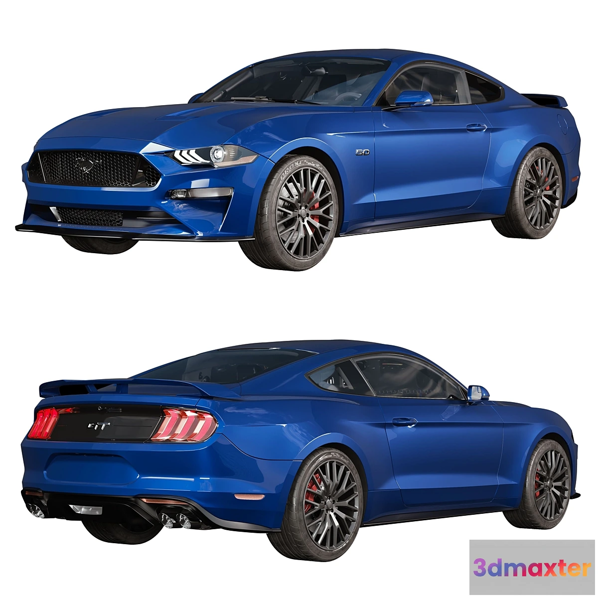 1465740 - Ford Mustang GT 3D Max