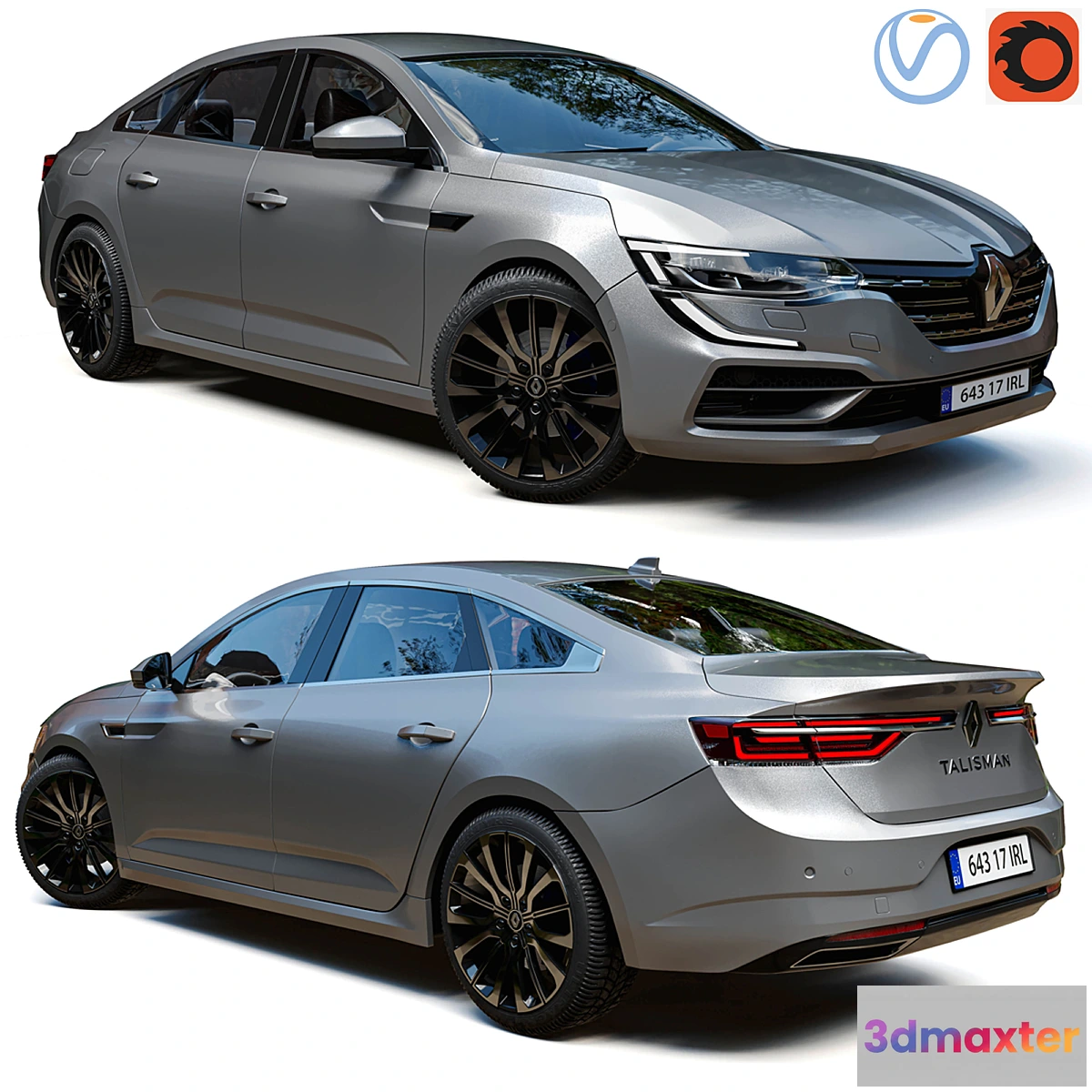 1472256 - Renault Talisman 3D Max