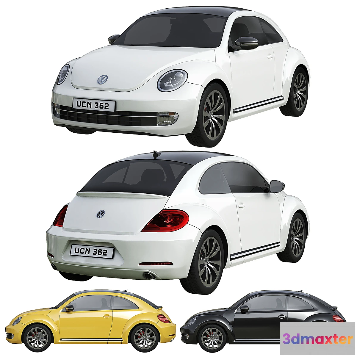 1472310 - Volkswagen Beetle 3D Max