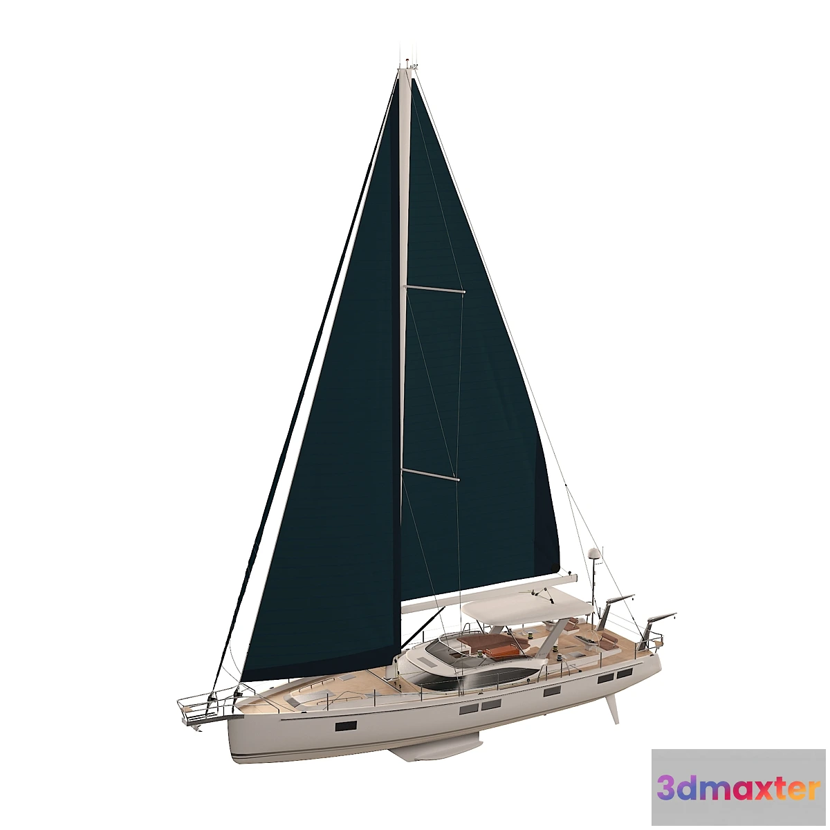 1474088 - Sailing Yacht Hylas H57 3D Max