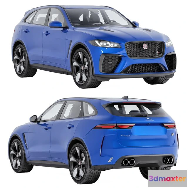 1537662 - Jaguar F-Pace SVR 2023 3D Max