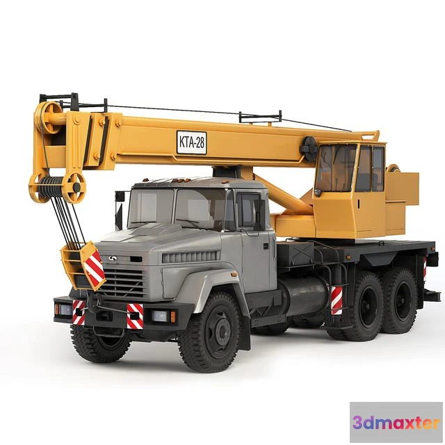 1537800 - KrAZ 65053 KTA-28 2008 3D Max