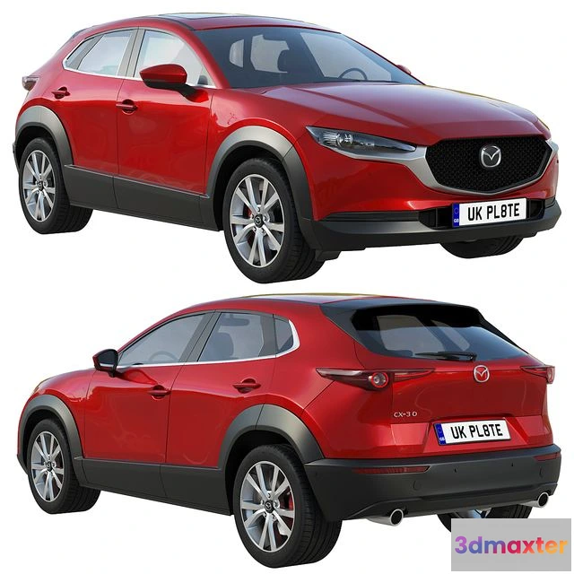 1538004 - Mazda CX-30 3D Max