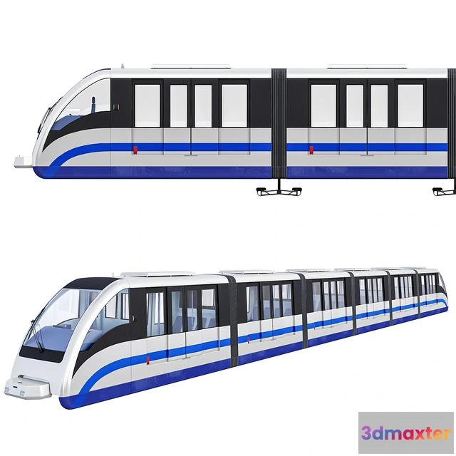 1538382 - MONORAIL TRAIN 3D Max