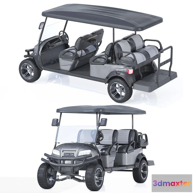 1540155 - Golf Club Car 3D Max