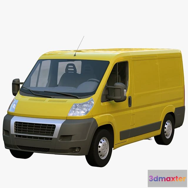 1540769 - L1H1 truck box van 3D Max