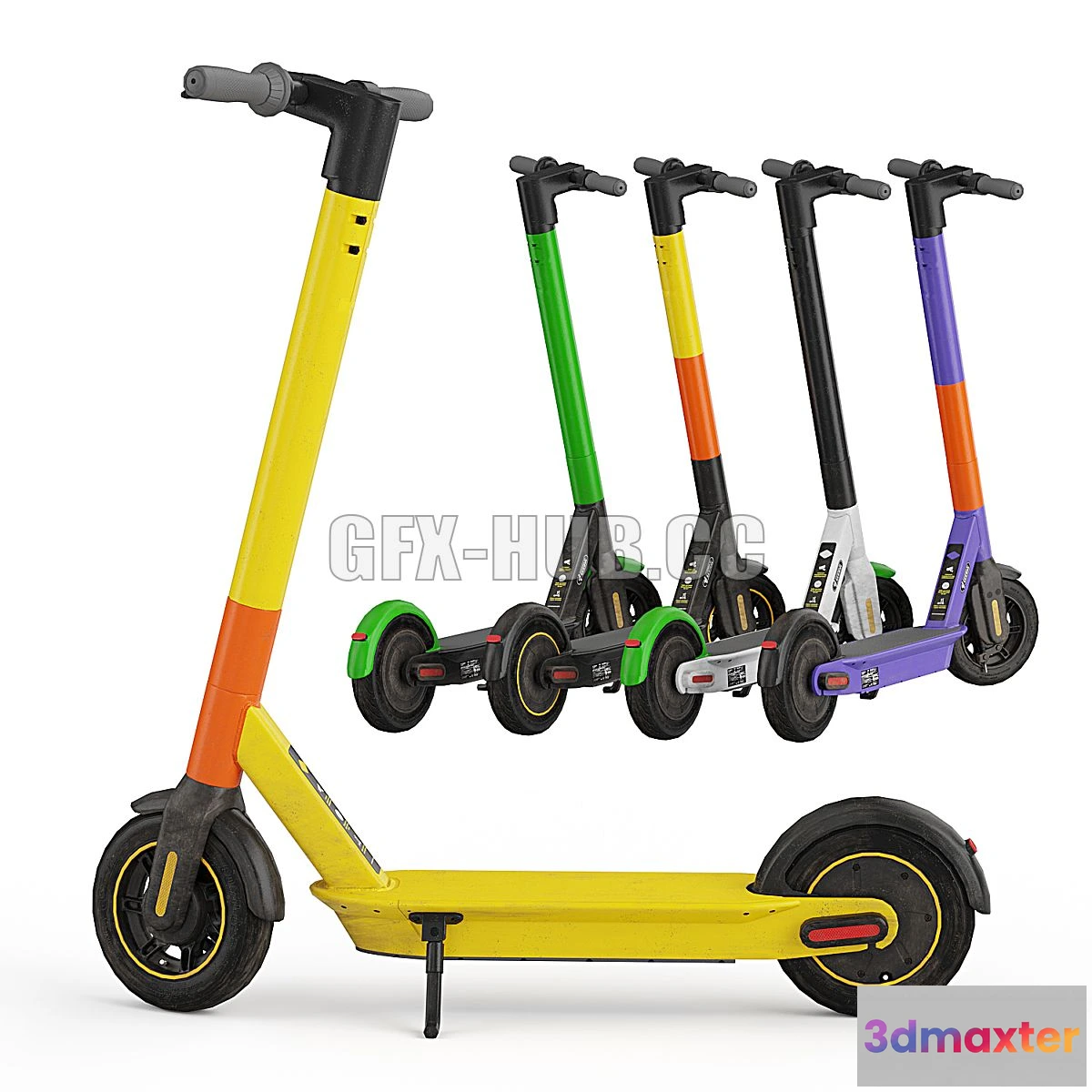 1541387 - Electric scooter Ninebot MAX G30 3D Max
