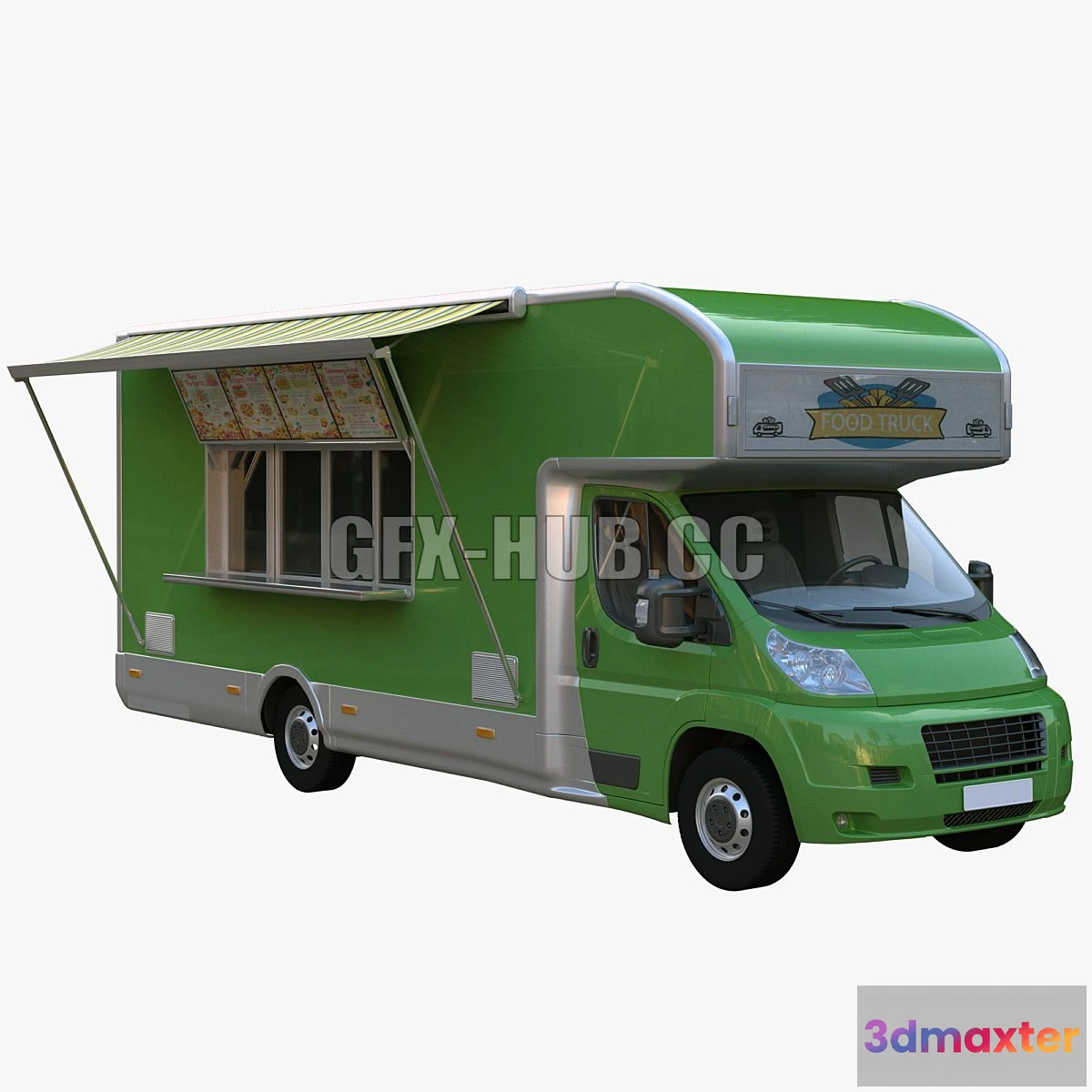 1541431 - Food truck 3D Max