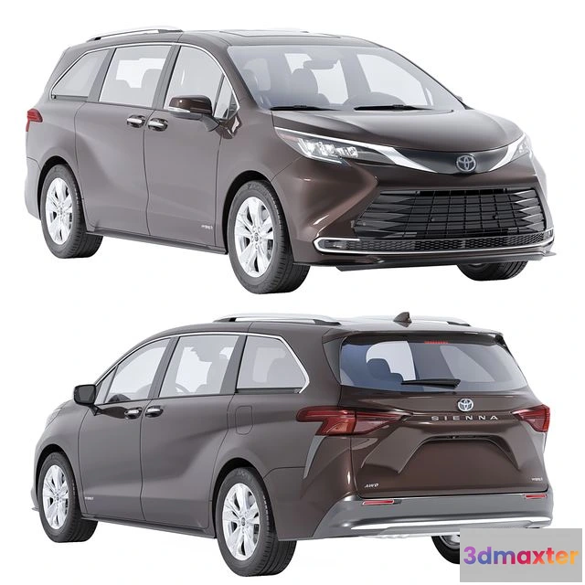 1543467 - Toyota Sienna IV 3D Max